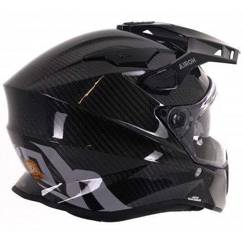 Airoh Commander 2 Helmet - Full Carbon Gloss - Airoh Commander 2 Helmet - Full Carbon Gloss -