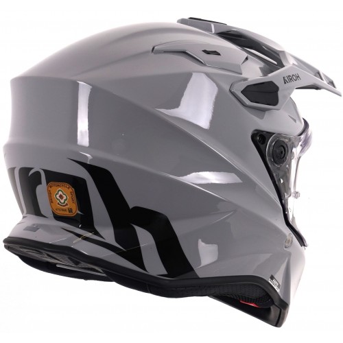 Airoh Commander 2 Helmet - Cement Grey Gloss - Airoh Commander 2 Helmet - Cement Grey Gloss -