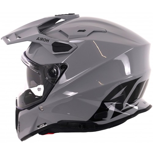 Airoh Commander 2 Helmet - Cement Grey Gloss - Airoh Commander 2 Helmet - Cement Grey Gloss -
