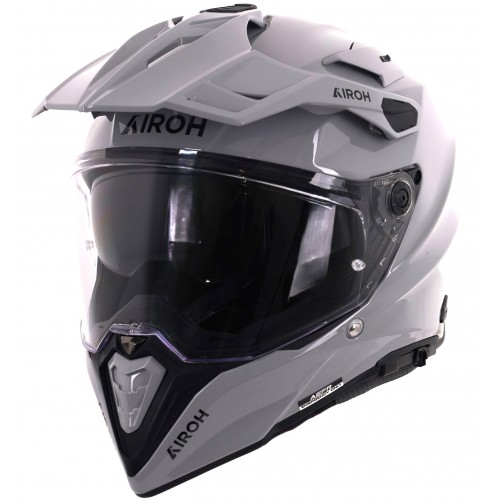 Airoh Commander 2 Helmet - Cement Grey Gloss - Airoh Commander 2 Helmet - Cement Grey Gloss -