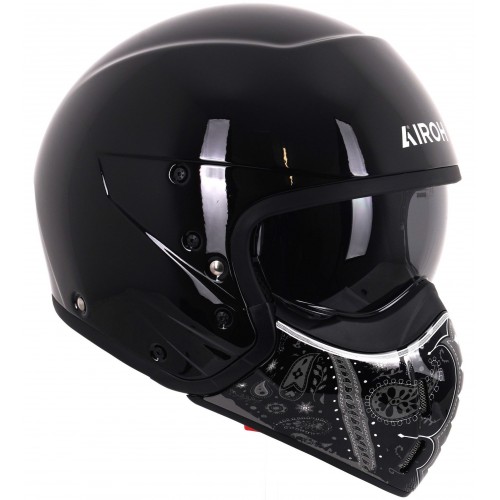 Airoh J110 Helmet - Paesly Black Gloss - 