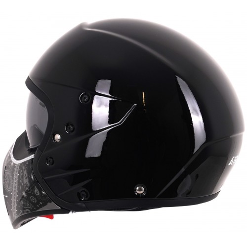 Airoh J110 Helmet - Paesly Black Gloss - Airoh J110 Helmet - Paesly Black Gloss -