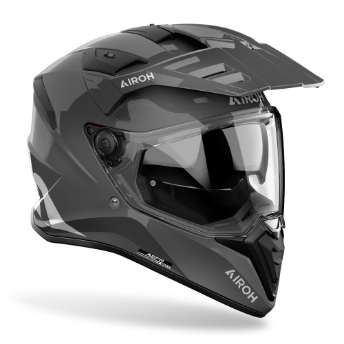 Airoh Bandit Helmet - Color Dark Grey Gloss - 
