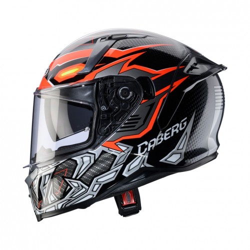 Caberg Avalon X Gurkha Black/Grey/Orange Fluo Helmet - 