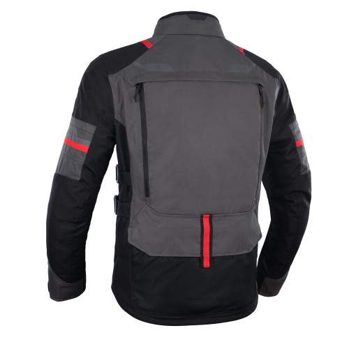 Oxfrod Rockland MS Jkt Charcoal Blk Red - 