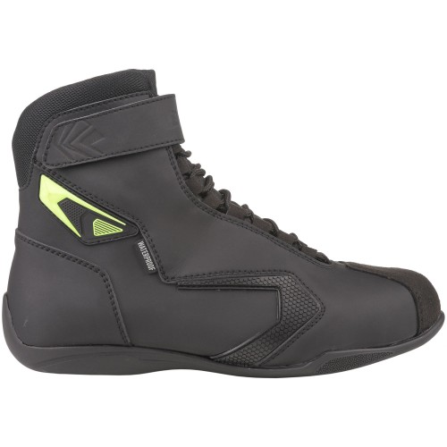 BIKE IT 'BANDIDO' LOW PROFILE WATERPROOF BLACK STREET MOTORCYCLE BOOT__