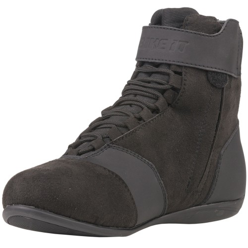 BIKE IT 'BANDIDO' LOW PROFILE WATERPROOF BLACK STREET MOTORCYCLE BOOT__ BIKE IT 'BANDIDO' LOW PROFILE WATERPROOF BLACK STREET MOTORCYCLE BOOT__