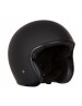 Merlin Blackbird Jet Helmet – Naked Matt Black
