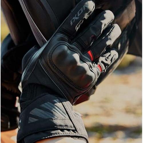 IXON PRO RESCUE 3 GLOVES Black - IXON PRO RESCUE 3 GLOVES Black -