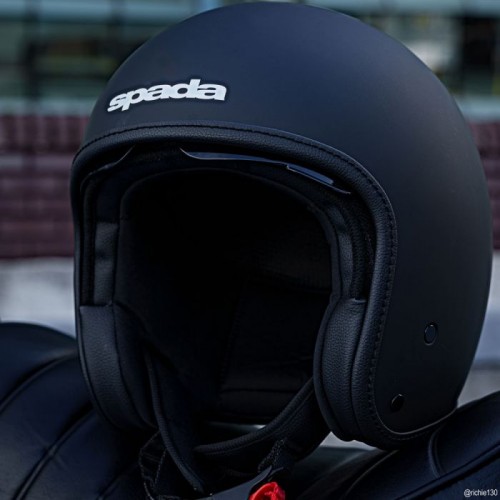 Spada Ace Matt Black Helmet - 