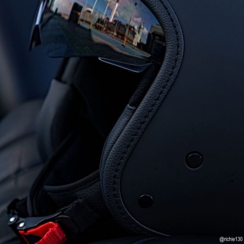 Spada Ace Matt Black Helmet - Spada Ace Matt Black Helmet -