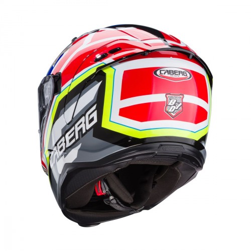 Caberg Avalon X Track Black/Yellow/Red/Blue Helmet - Caberg Avalon X Track Black/Yellow/Red/Blue Helmet -