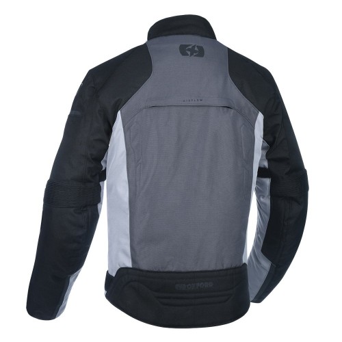 Oxford Delta 1.0 Jacket Black Grey & Red - 
