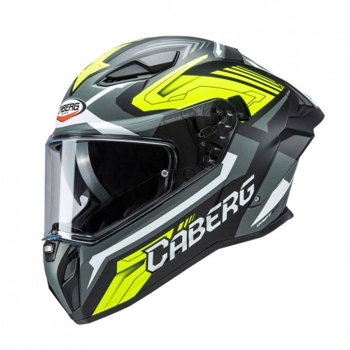 Caberg Drift Evo II Jarama Matt Black/Grey/Yellow/Fluo Helmet - 