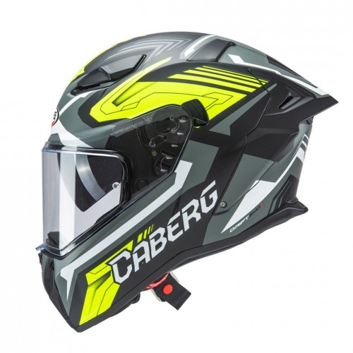 Caberg Drift Evo II Jarama Matt Black/Grey/Yellow/Fluo Helmet - 