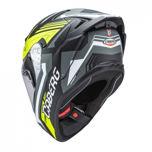 Caberg Drift Evo II Jarama Matt Black/Grey/Yellow/Fluo Helmet - Caberg Drift Evo II Jarama Matt Black/Grey/Yellow/Fluo Helmet -