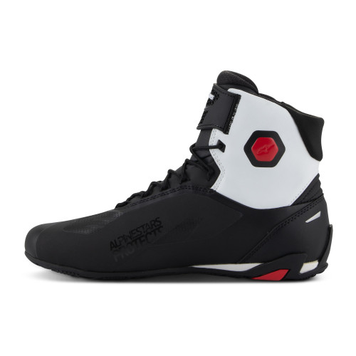 Alpinestars Faster-4 Men’s Shoes, Black White Red__ Alpinestars Faster-4 Men’s Shoes, Black White Red__