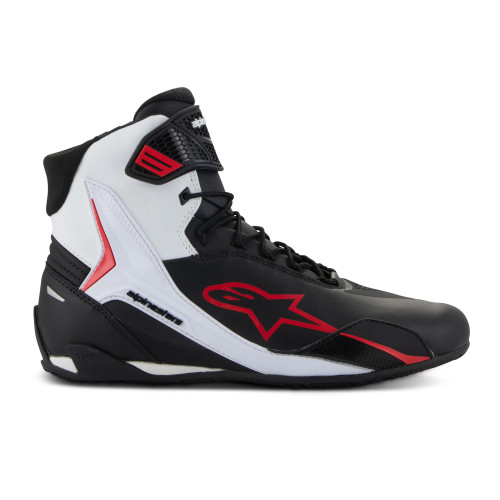 Alpinestars Faster-4 Men’s Shoes, Black White Red__ Alpinestars Faster-4 Men’s Shoes, Black White Red__