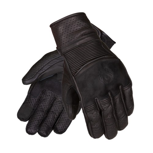 Merlin Imperial Leather Gloves - black - 