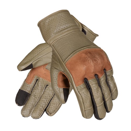 Merlin Imperial Leather Gloves - olive -