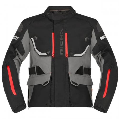RICHA INFINITY 3 PRO JACKET BLACK/GREY