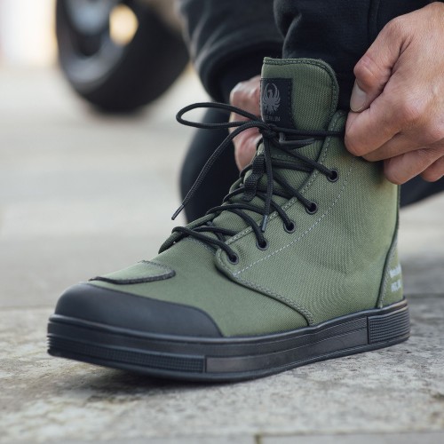 Merlin Knots Canvas Boots__