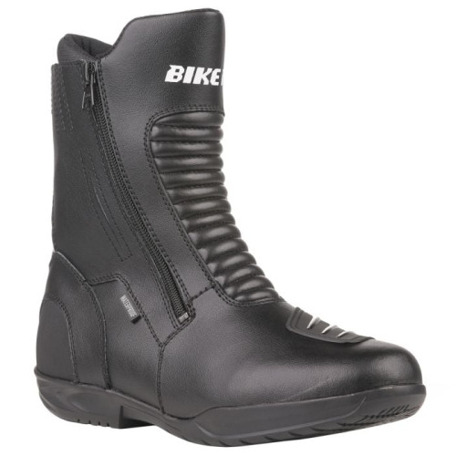 Bike It 'Preto' Black Mid Length Waterproof Motorcycle Boot__ Bike It 'Preto' Black Mid Length Waterproof Motorcycle Boot__