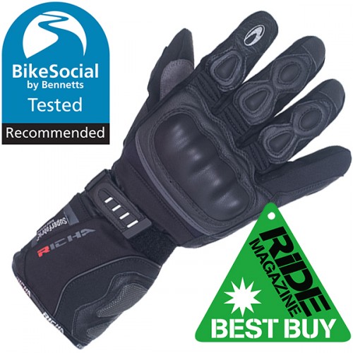 RICHA ARCTIC GLOVE LADY BLACK - 